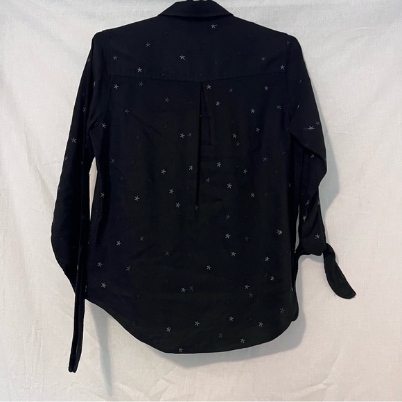 HP⭐️Rails Black Star Embroidered Robyn Button Down - Picture 6 of 6
